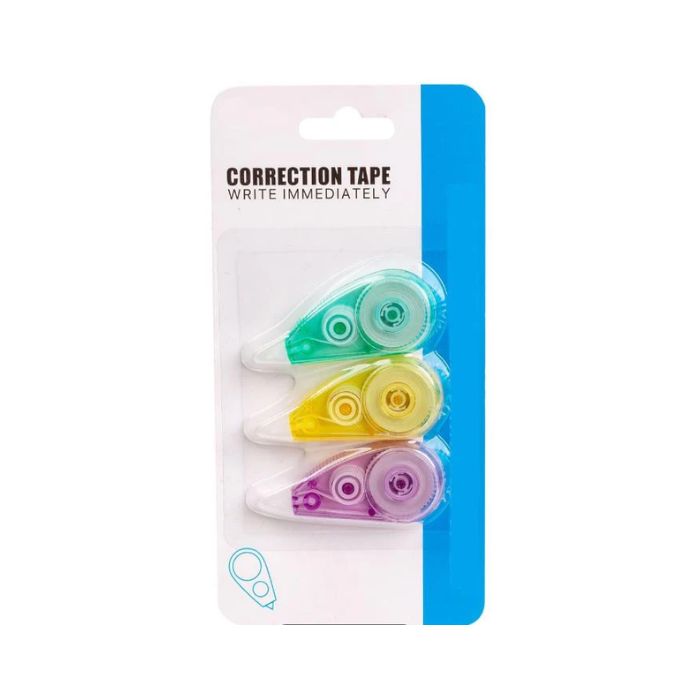 Ruban correcteur (paquet de 3)