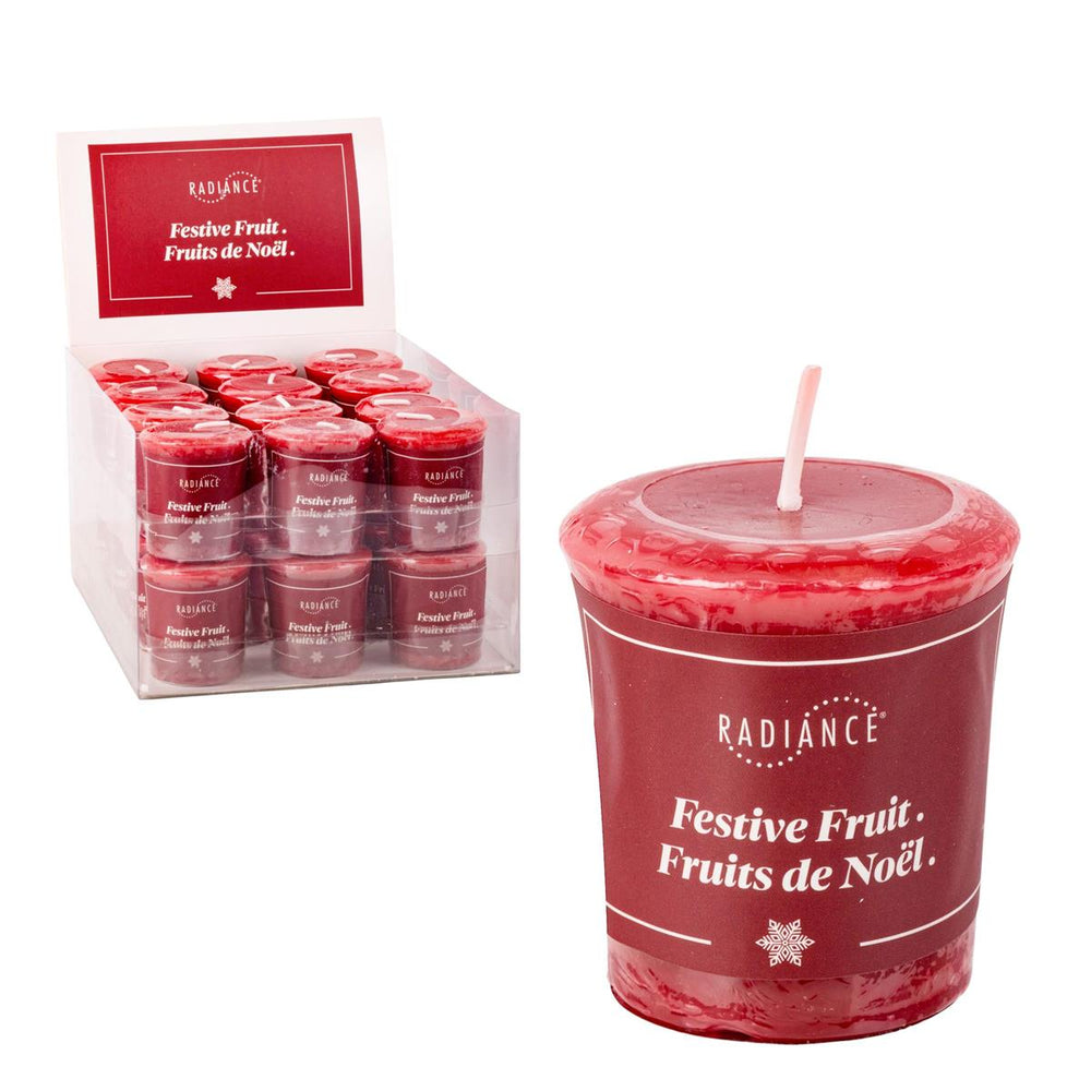 Chandelle Radiance fruits festifs