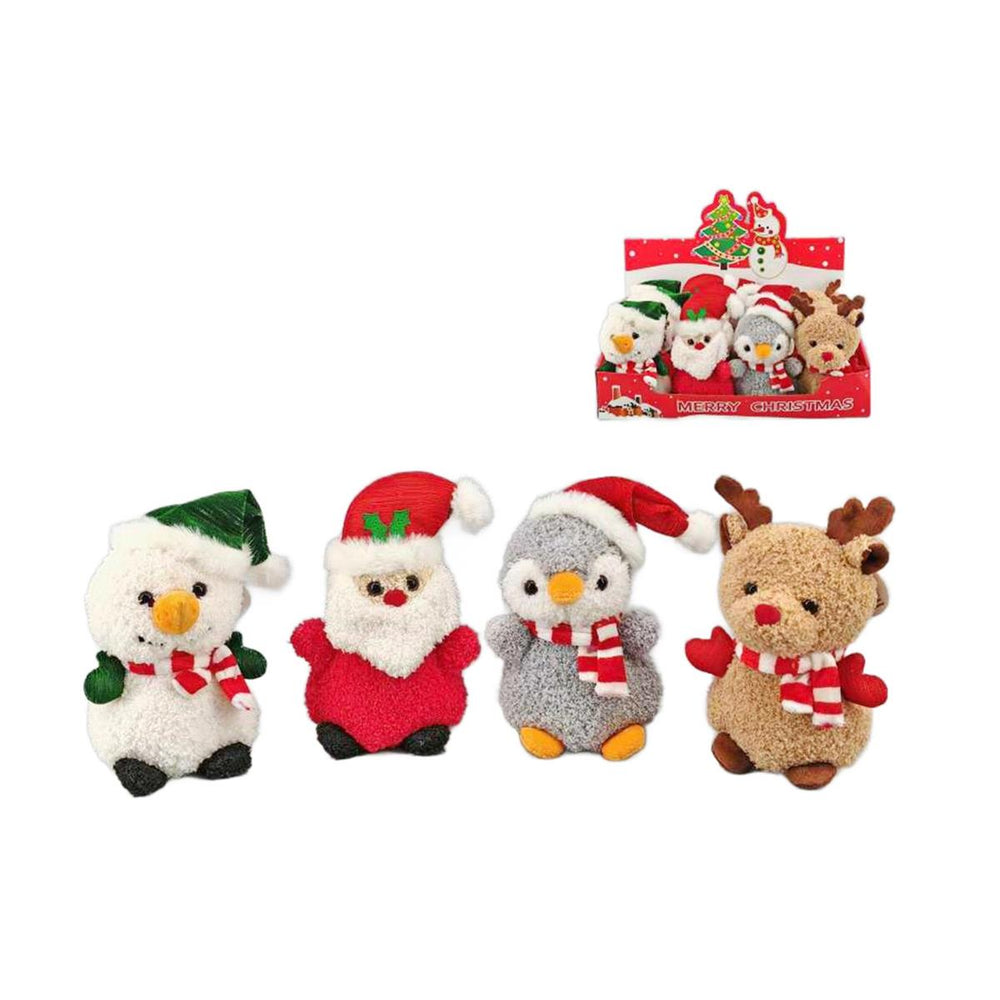 Peluche 5,5 po personnage de Noël