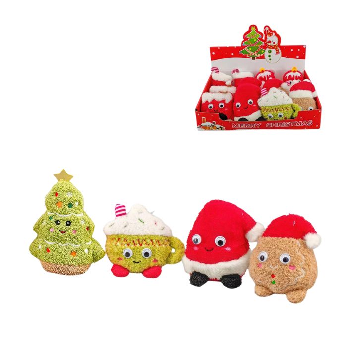 Figurine de Noël en peluche