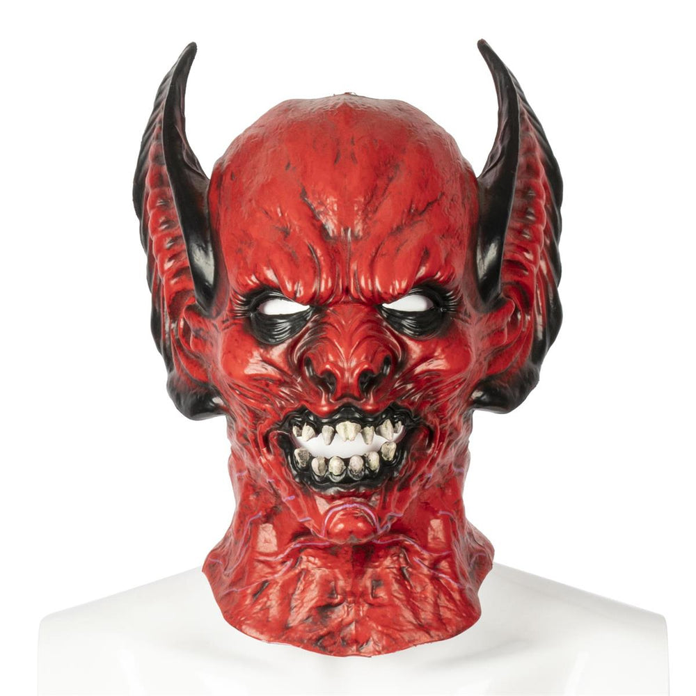 Masque complet démon rouge