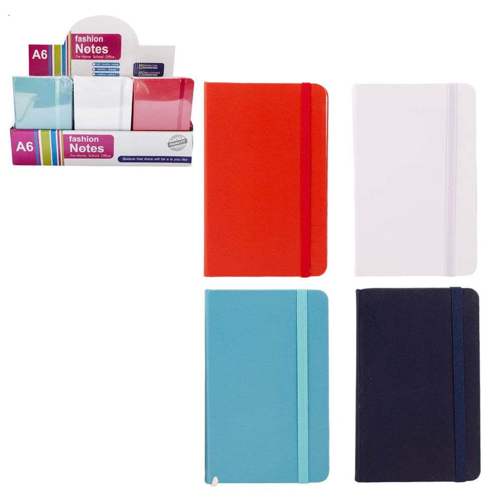 Carnet de note rigide 4 po x 6 po  48 pages (96 feuilles)