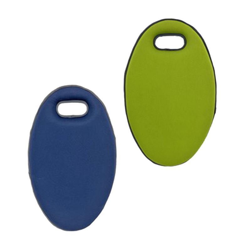 Coussin pour genou en mousse mémoire 12 po x 20 po ovale