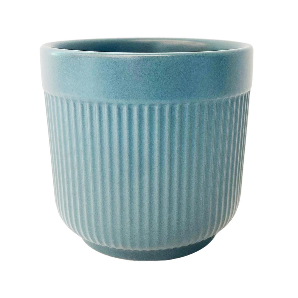 Cache-pot en céramique 6 po x 5,5 po vert