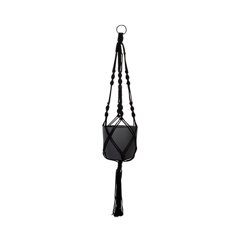 Jardinière en macramé 1,5 po 1,5 po x 36,6 po (sans pot)