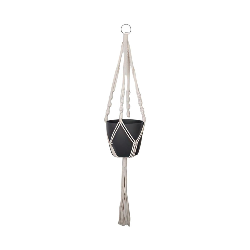 Jardinière en macramé 1,5 po 1,5 po x 36,6 po (sans pot)