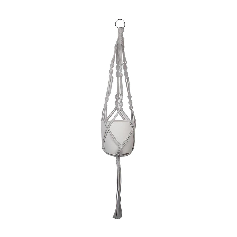 Jardinière en macramé 1,5 po 1,5 po x 36,6 po (sans pot)