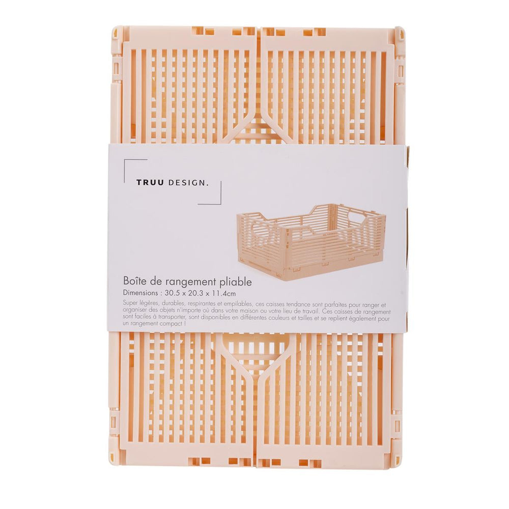 Panier de rangement pliable 12 po x 8 po x 4,5 po