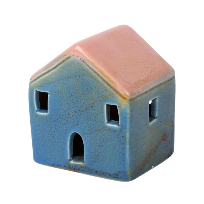Maison en céramique 2,95 po x 5,2 po x 3,35 po