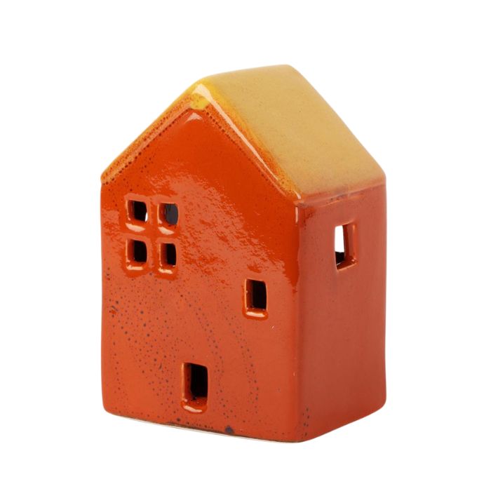 Maison en céramique 3,35 po x 2,55 po x 4,7 po