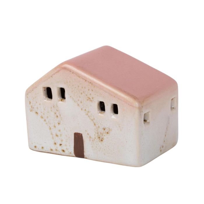 Maison en céramique 3 po x 1,9 po x 2,15 po