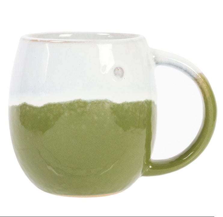 Tasse en céramique à glaçure réactive