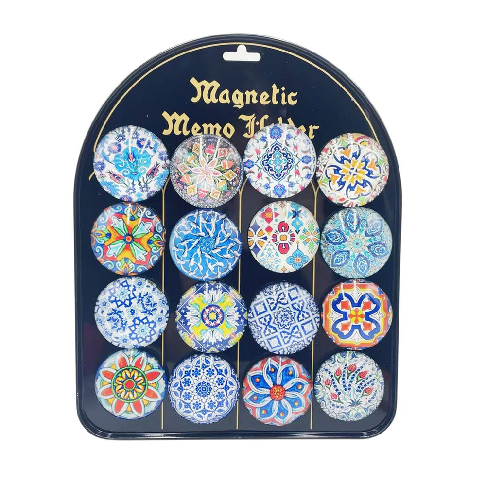 Aimant rond 2 po mosaïque