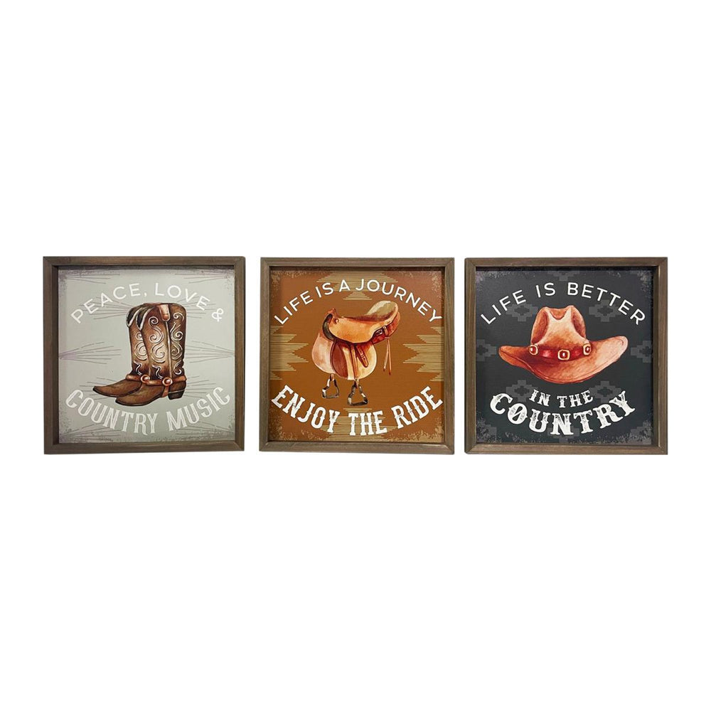 Tableau mural country