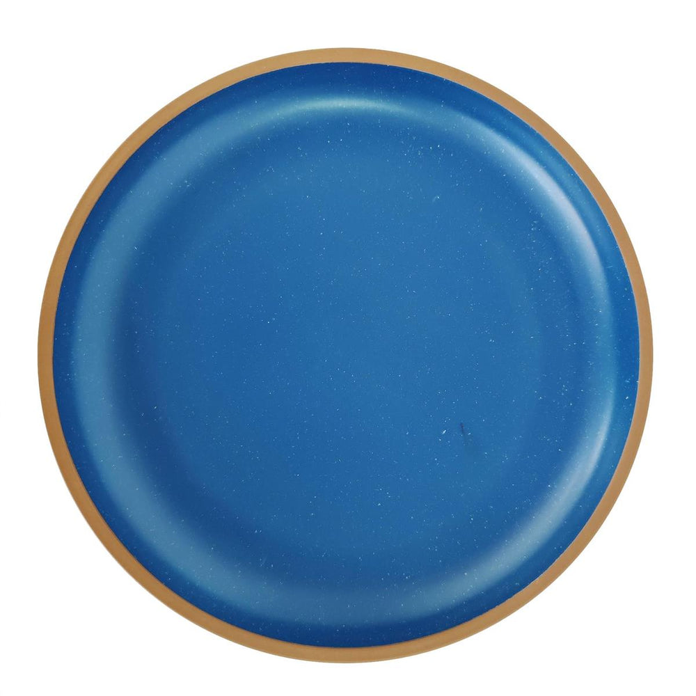 Assiette en fibre de bambou et mélamine 8 po