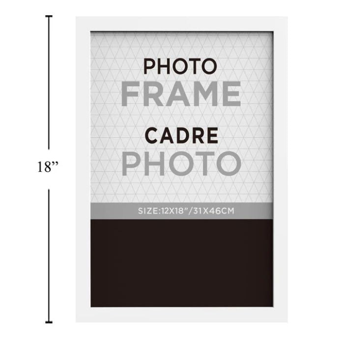 Cadre photo blanc