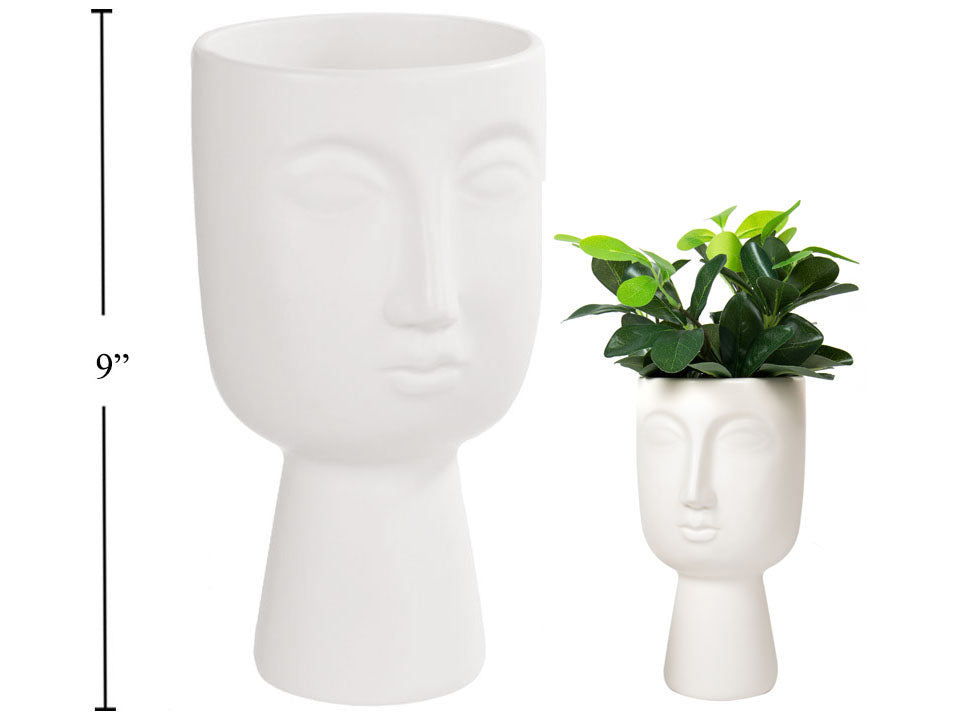 Vase en forme de visage