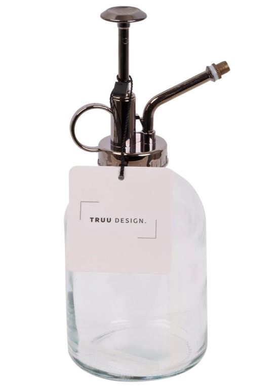 Arrosoir en vaporisateur 7 po en verre clair antique