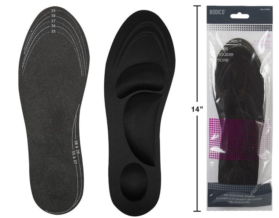 Semelle en mousse mémoire pour femme à découper (taille unique)