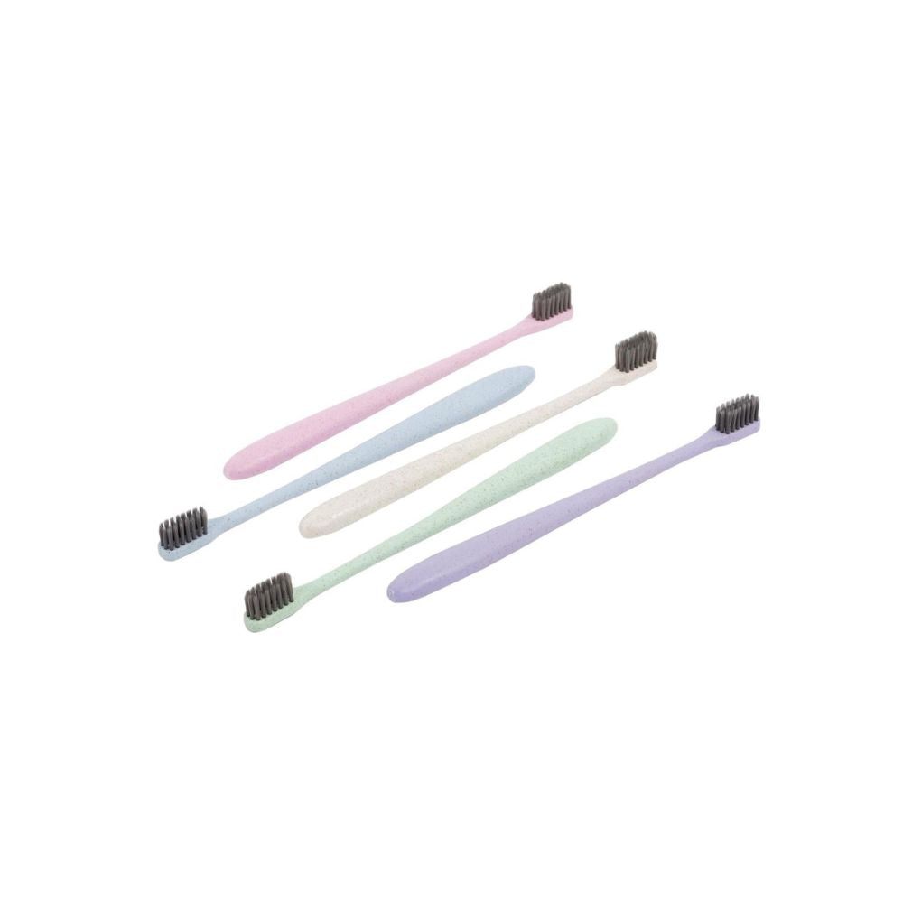 Brosse à dents écologique ultra souple (paquet de 5)