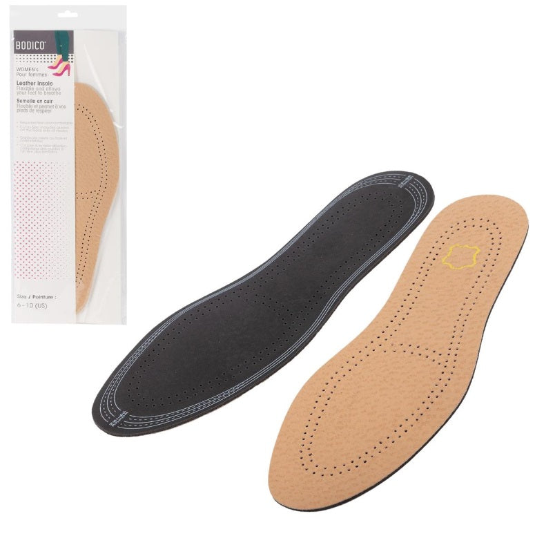 Semelle en cuir pour femme à découper (taille unique)