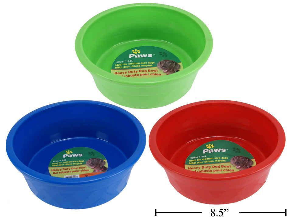 Bol en plastique 7,75 po Paws