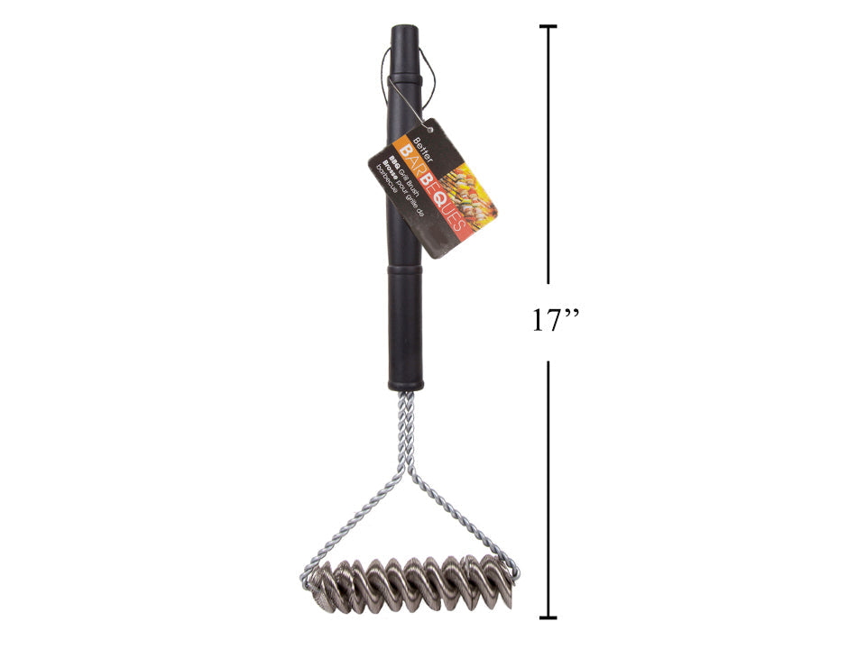 Brosse à récurer pour le BBQ 17 po
