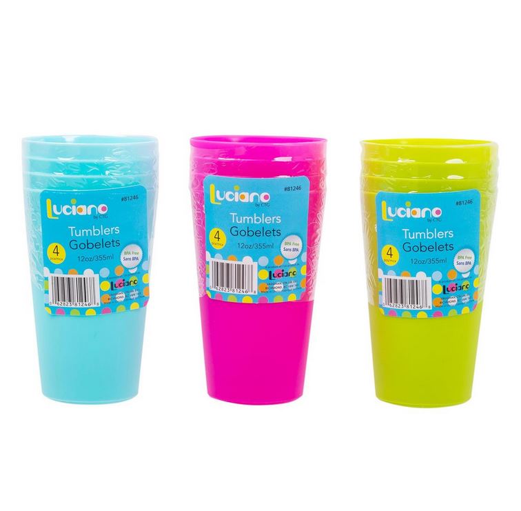 Verre 355 ml (paquet de 4)