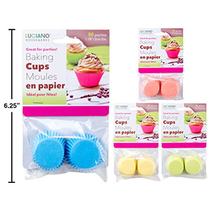 Papier pour mini muffin 1,18 po (paquet de 80)