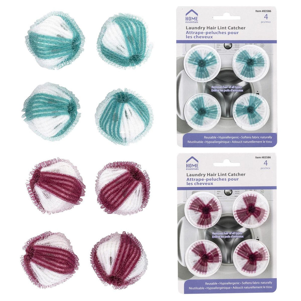 Attrape-peluches réutilisable pour sécheuse (paquet de 4)