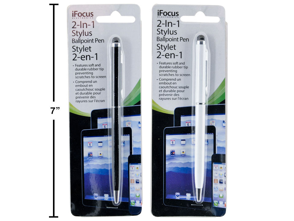 Stylet pour tablette et téléphone et stylo 2 en 1 iFocus