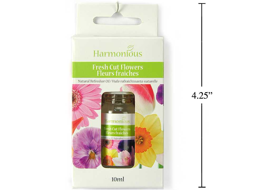 Huile rafraîchissante 10 ml fleurs fraîches