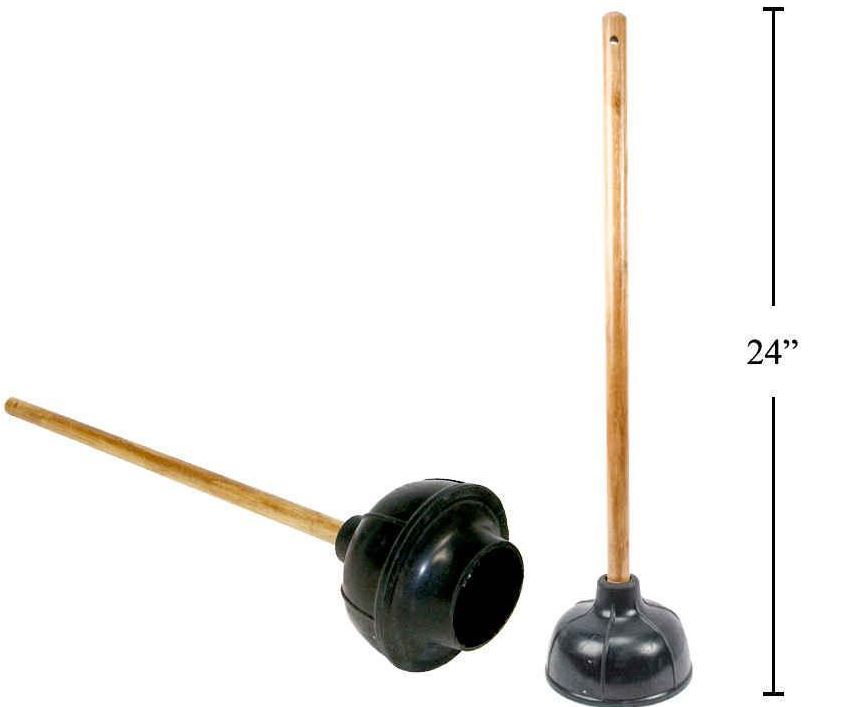 Siphon à toilette 24 po en caoutchouc noir