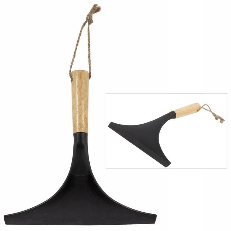 Racloir en bambou squeegee 9 po pour fenêtre