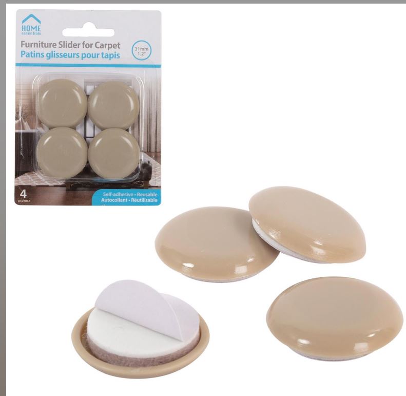 Sous-patte pour tapis 1,2 po