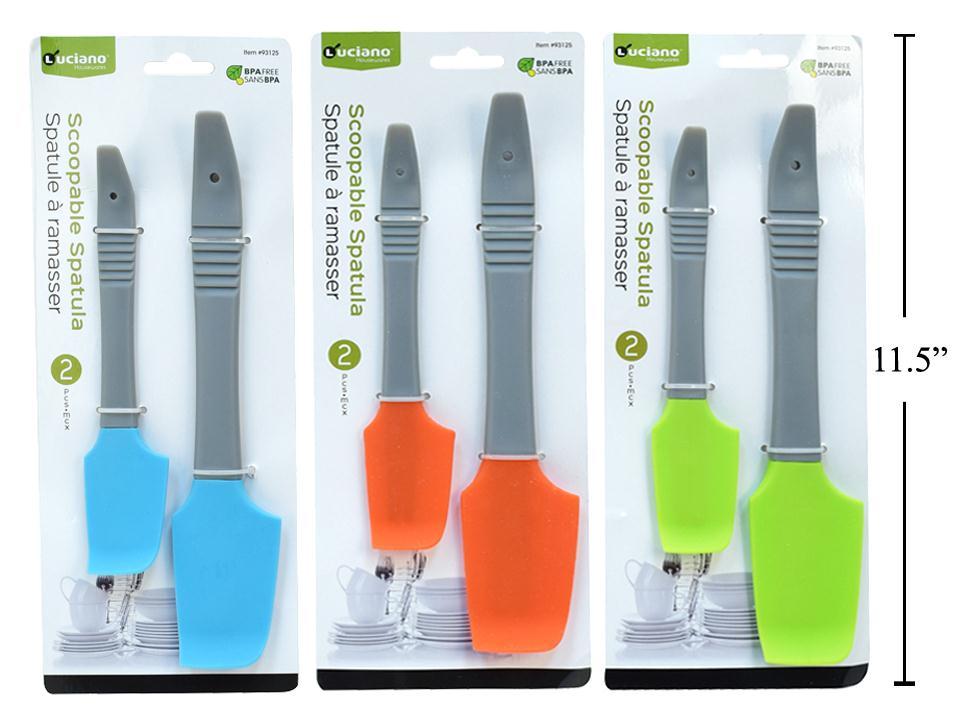 Spatule en silicone (paquet de 2)