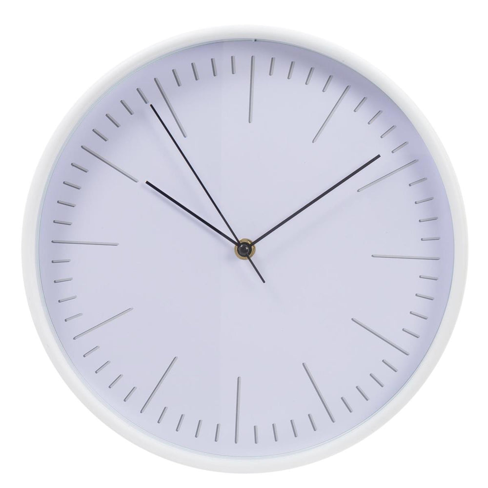 Horloge 12 po Warren blanche
