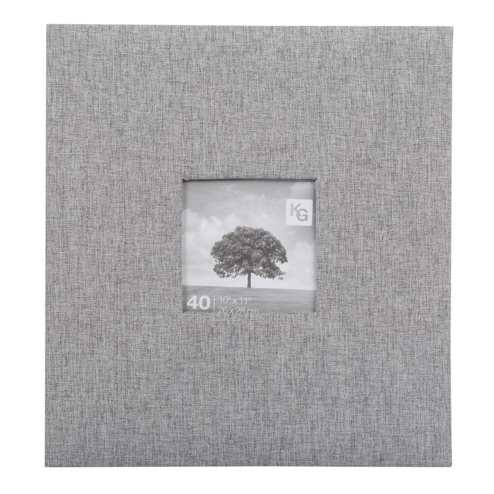 Album photo 10 po x 11 po gris (40 photos)
