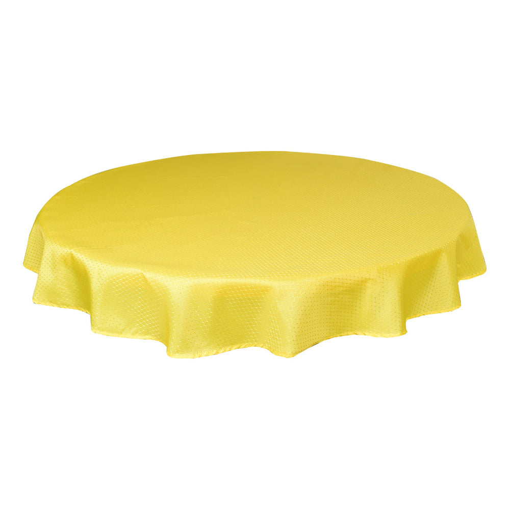 Nappe en tissu ronde 60 po Hôtel Chelton jaune