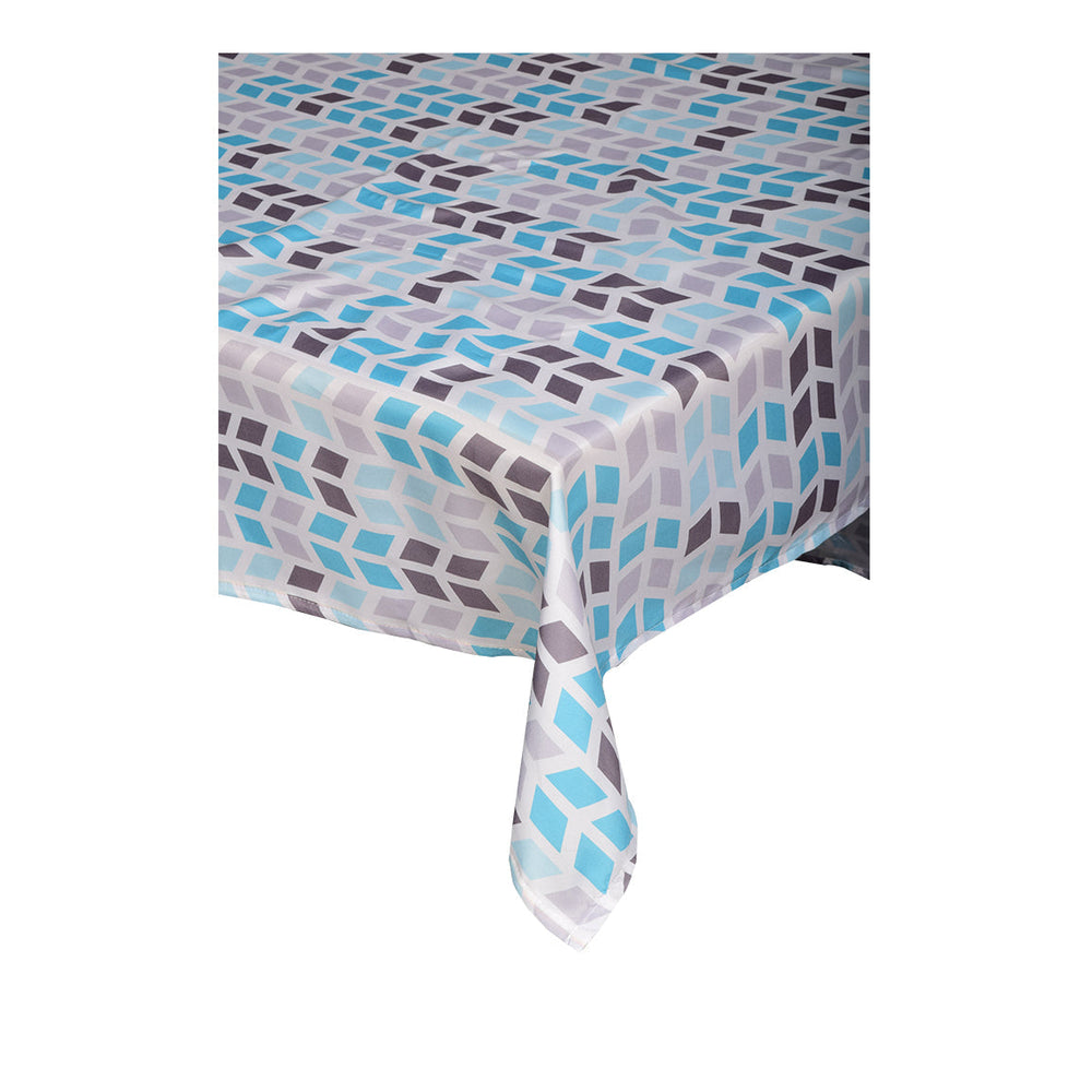 Nappe en tissu Gpro Flèches turquoises et grises