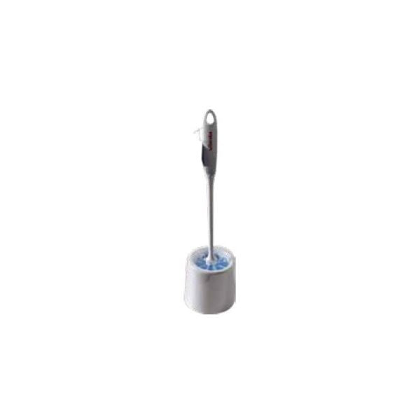Brosse à toilette blanche Vileda avec support