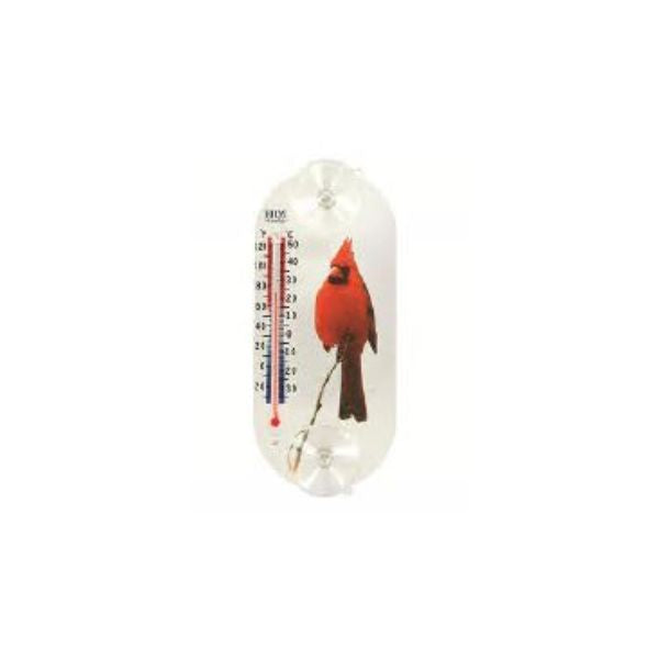 Thermomètre intérieur/extérieur avec ventouse Cardinal