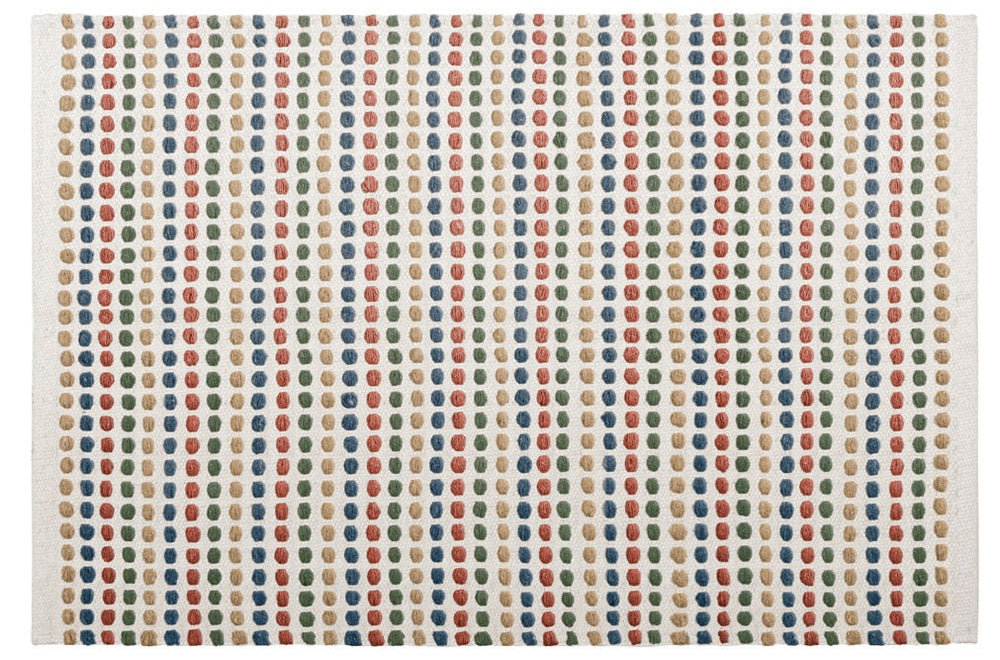 Tapis tissé 20 po x 30 po pois d'automne