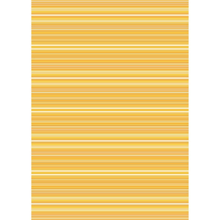 Tapis tissé jaune soleil