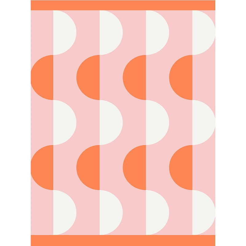 Tapis extérieur tissé 72 po x 108 po Ondulé