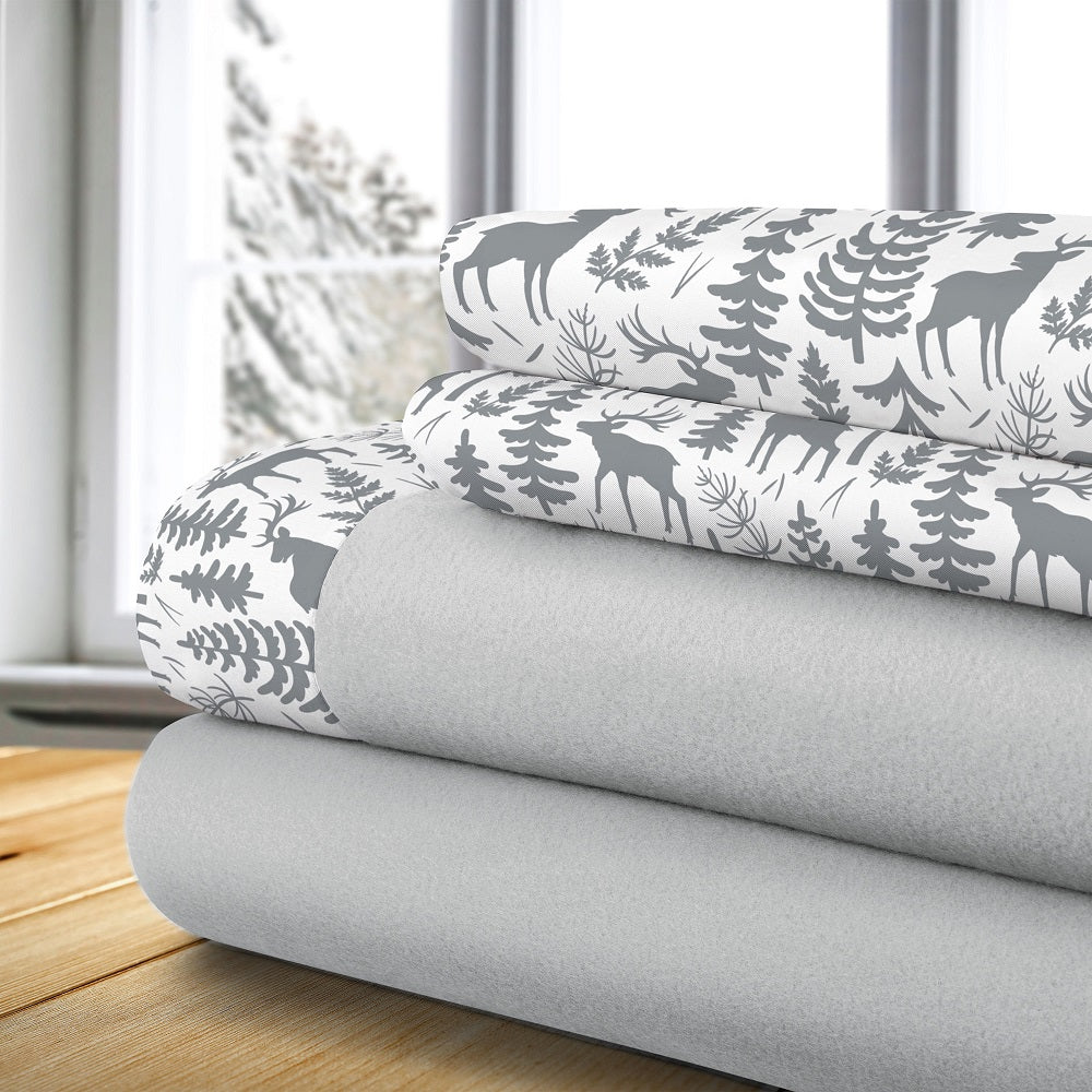 Ensemble de draps thérapeutique gris