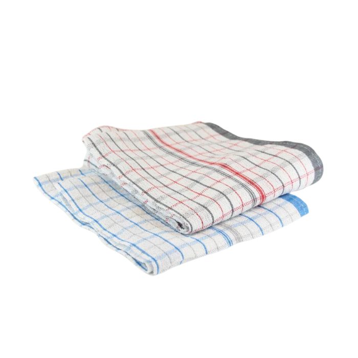 Serviette à vaisselle 22 po x 32 po carrelé 100% coton