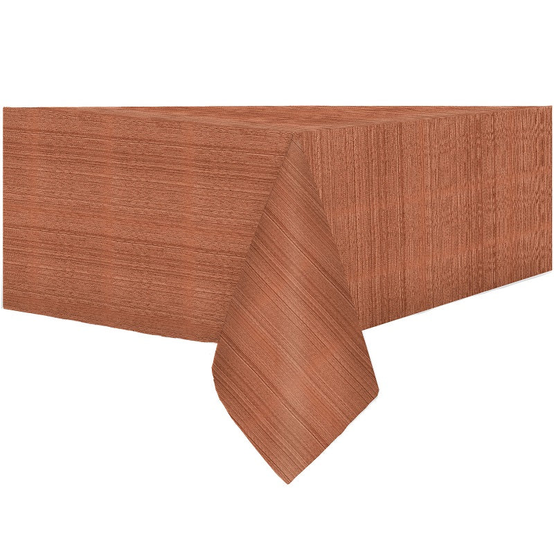 Nappe en jacquard deux tons marmelade orange