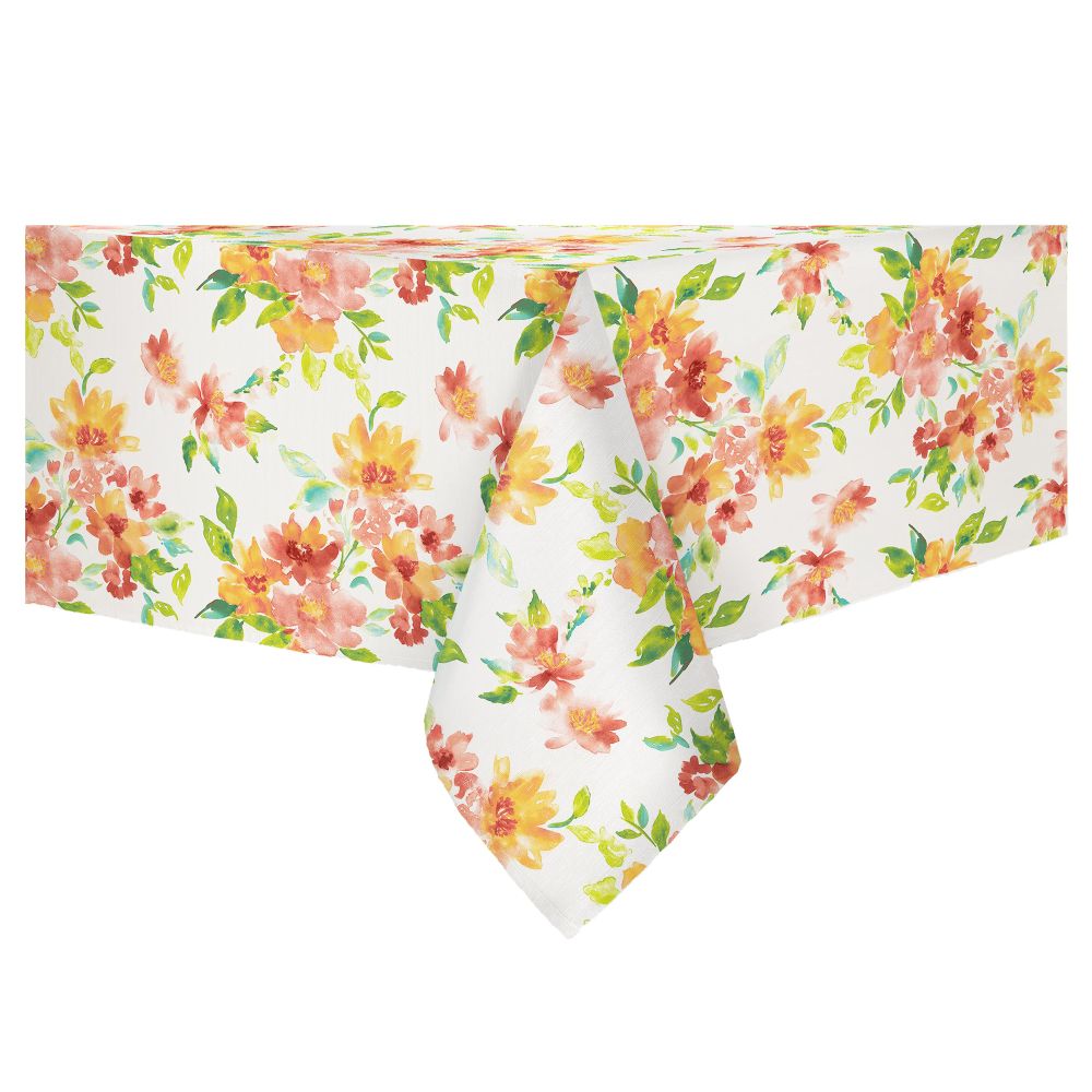 Nappe en tissu motif floral