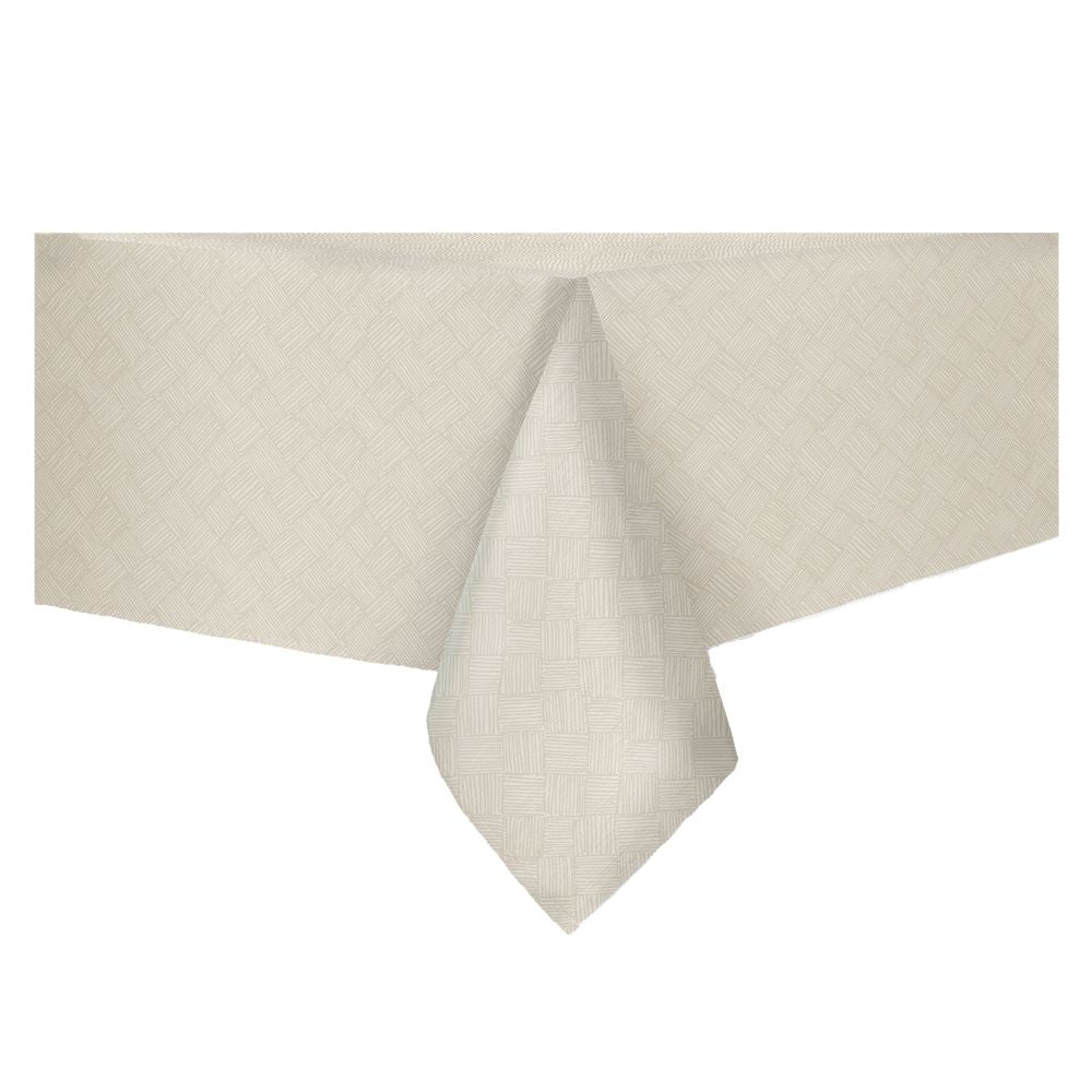 Nappe en tissu taupe